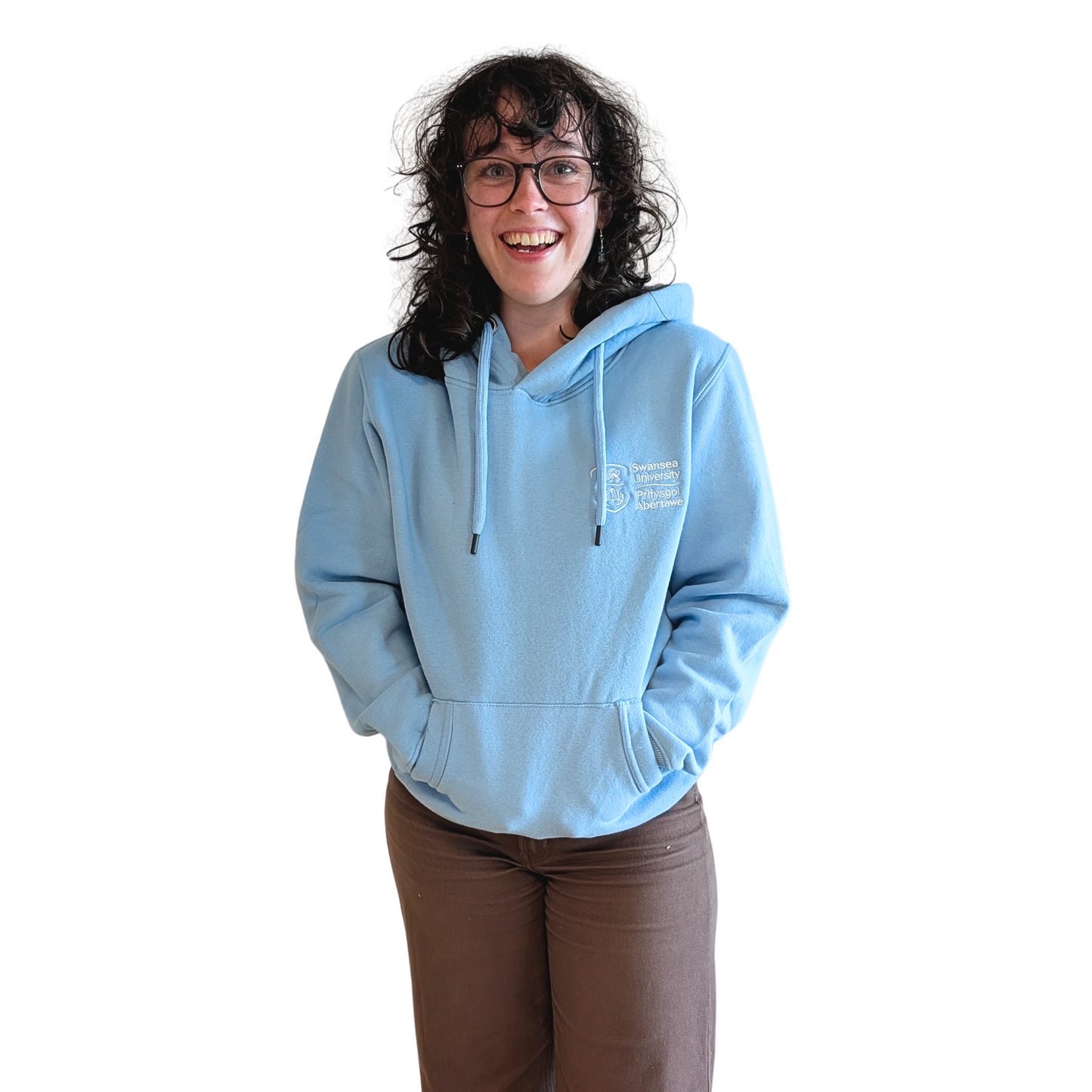 Swansea University Hoodie - Embroidered Crest Logo