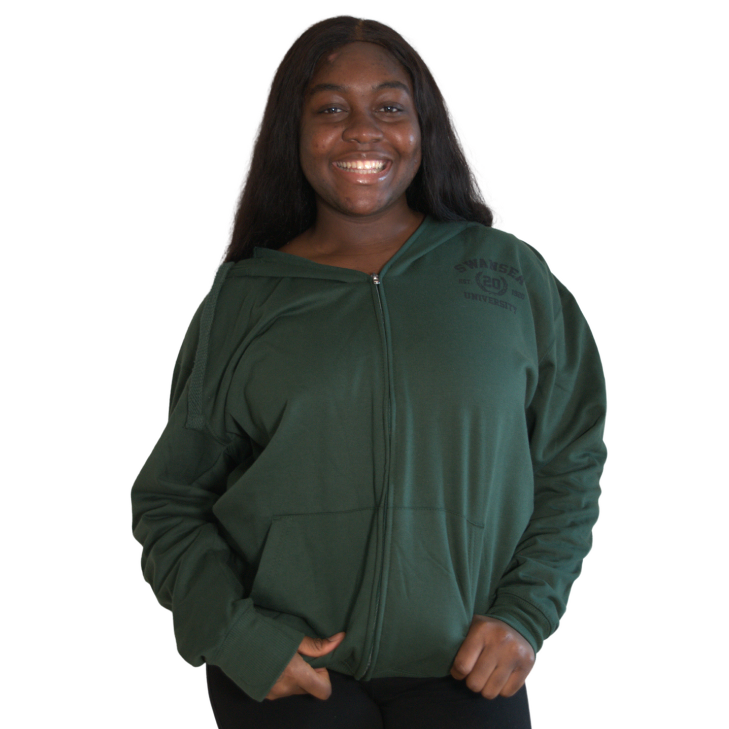 Swansea University Hoodie - Zipped