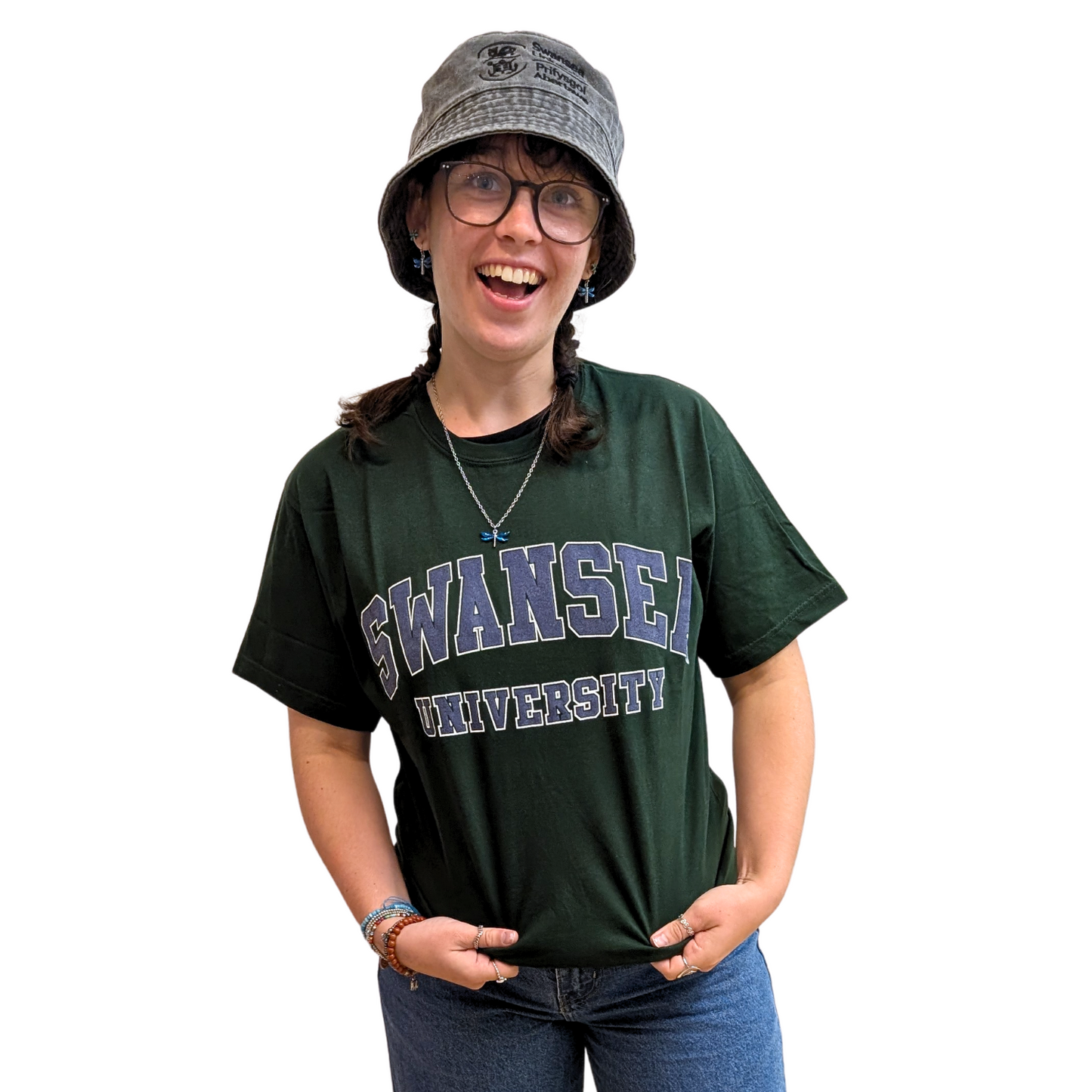 Swansea University Sweatshirt Twin Pack - Classic Curved