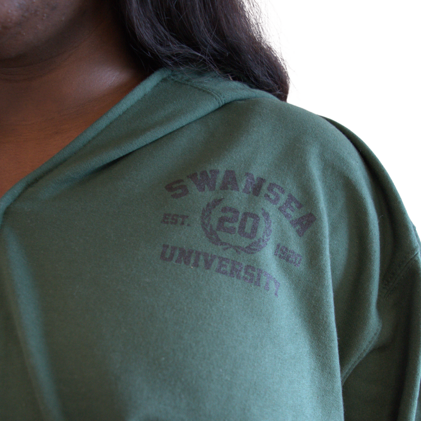 SALE-Swansea University Hoodie - Zipped
