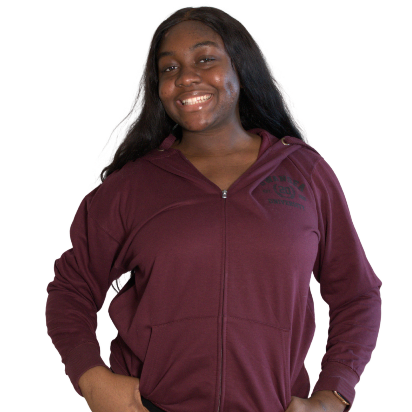 Swansea University Hoodie - Zipped