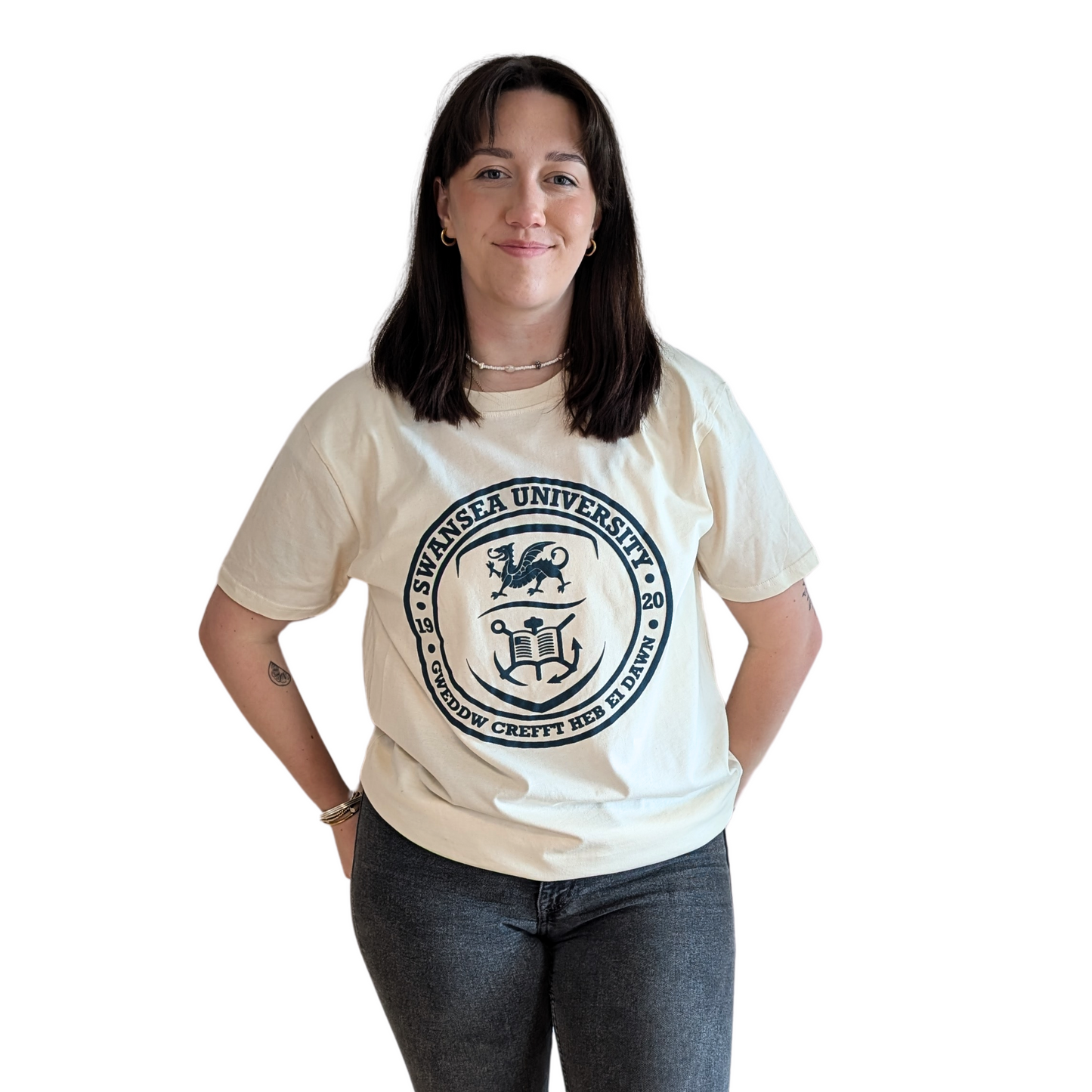 Swansea University Tee - Organic Motto