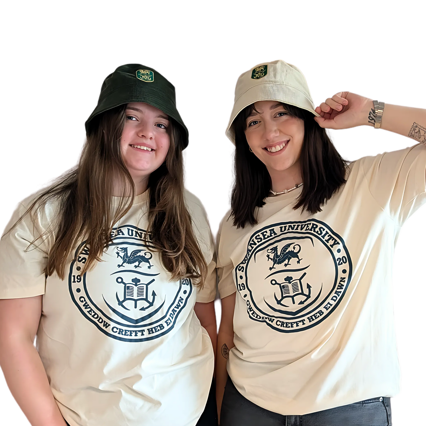 Swansea University Bucket Hat - Organic Corduroy