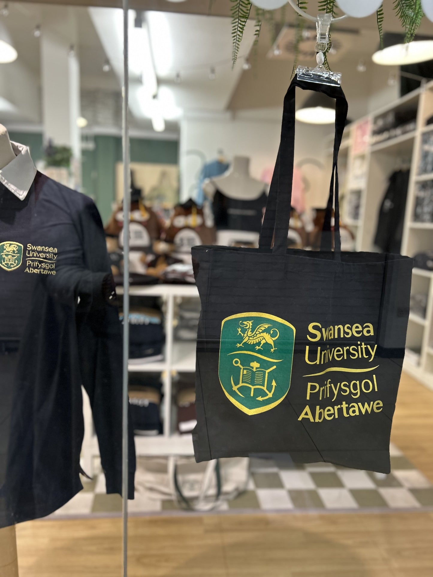 Swansea University Bag - Uni Crest Logo Recycled π