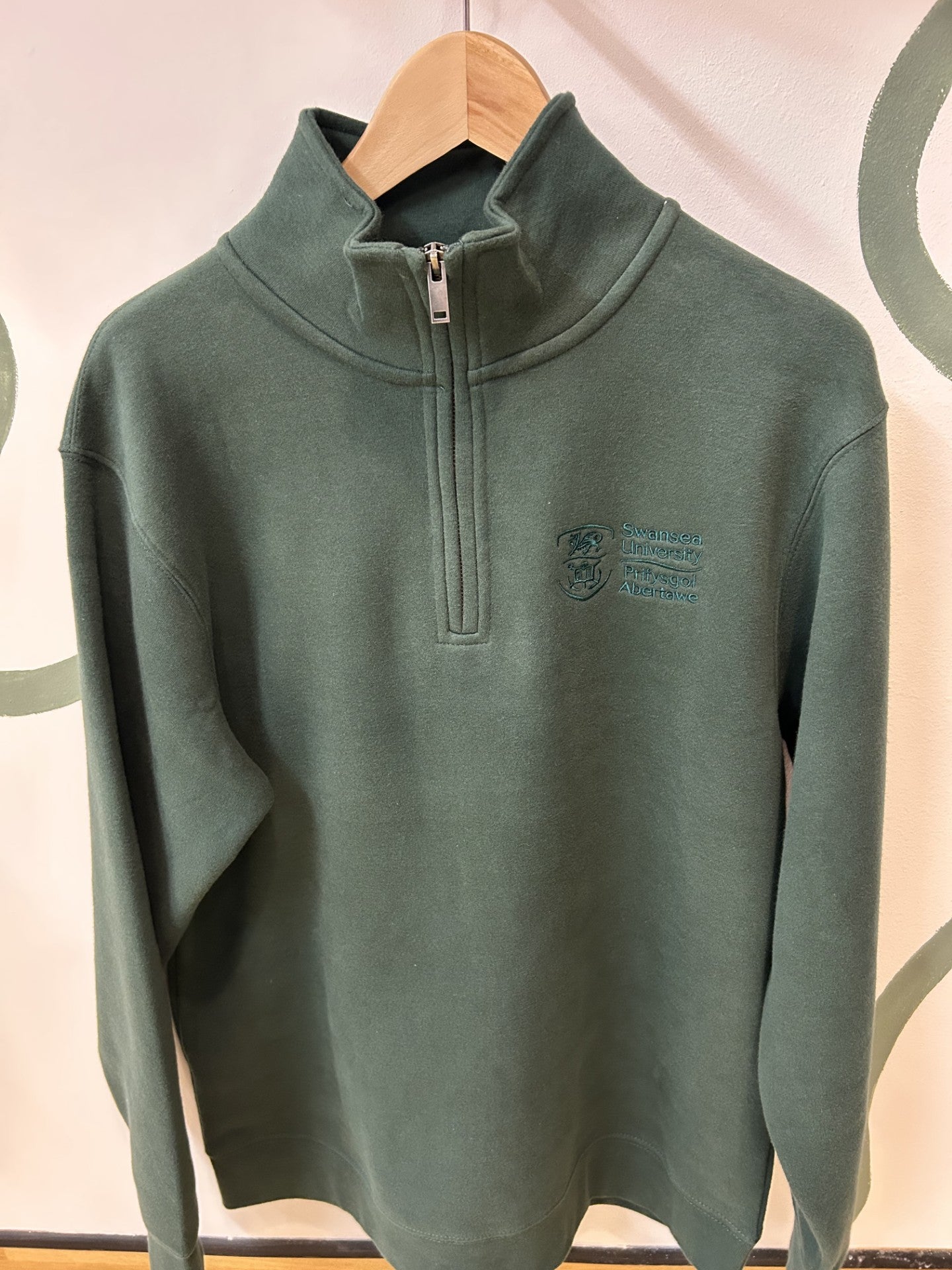 Swansea Uni Premium Quarter Zip Sweatshirt
