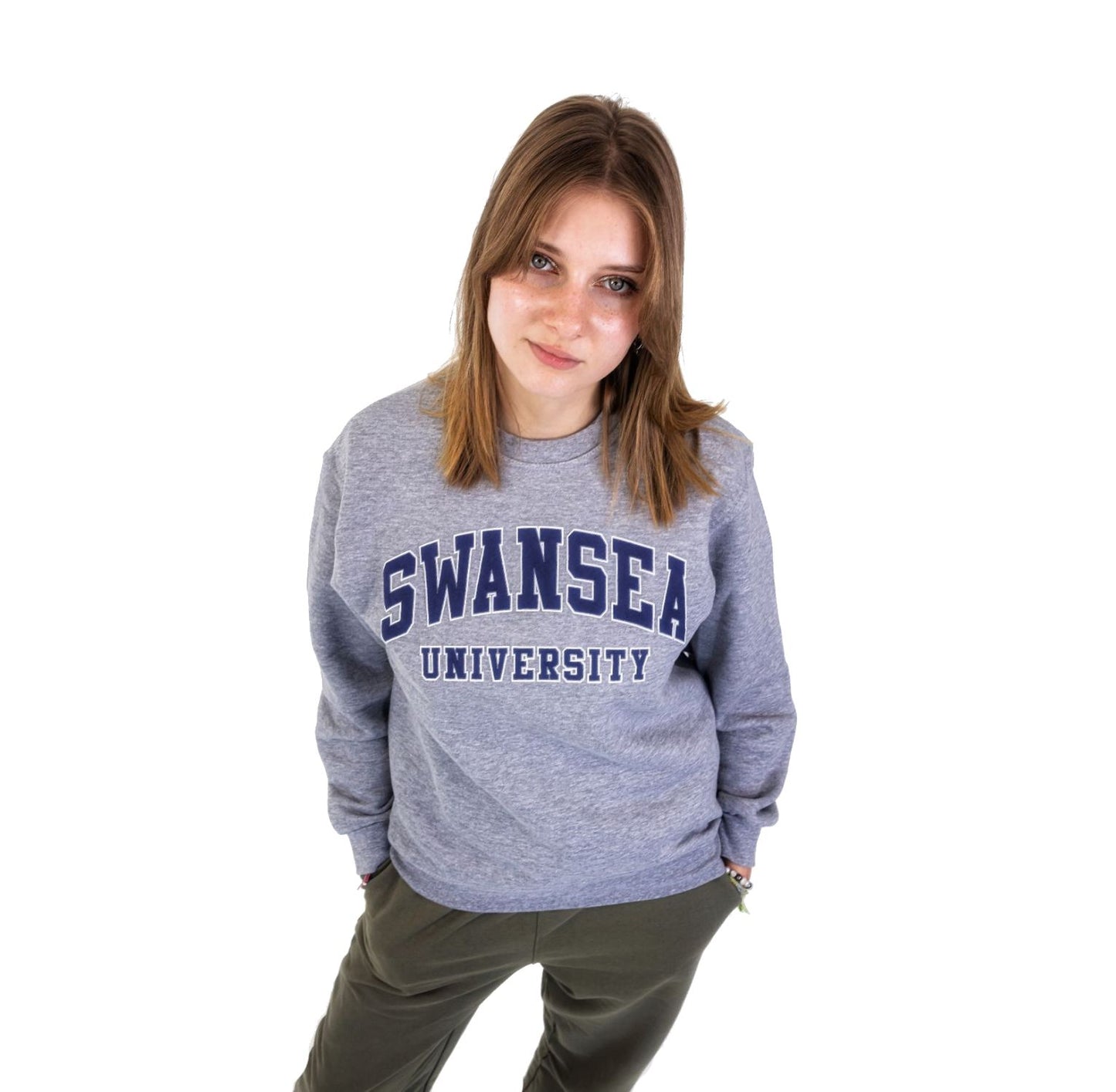 Swansea University Sweatshirt Twin Pack - Classic Curved