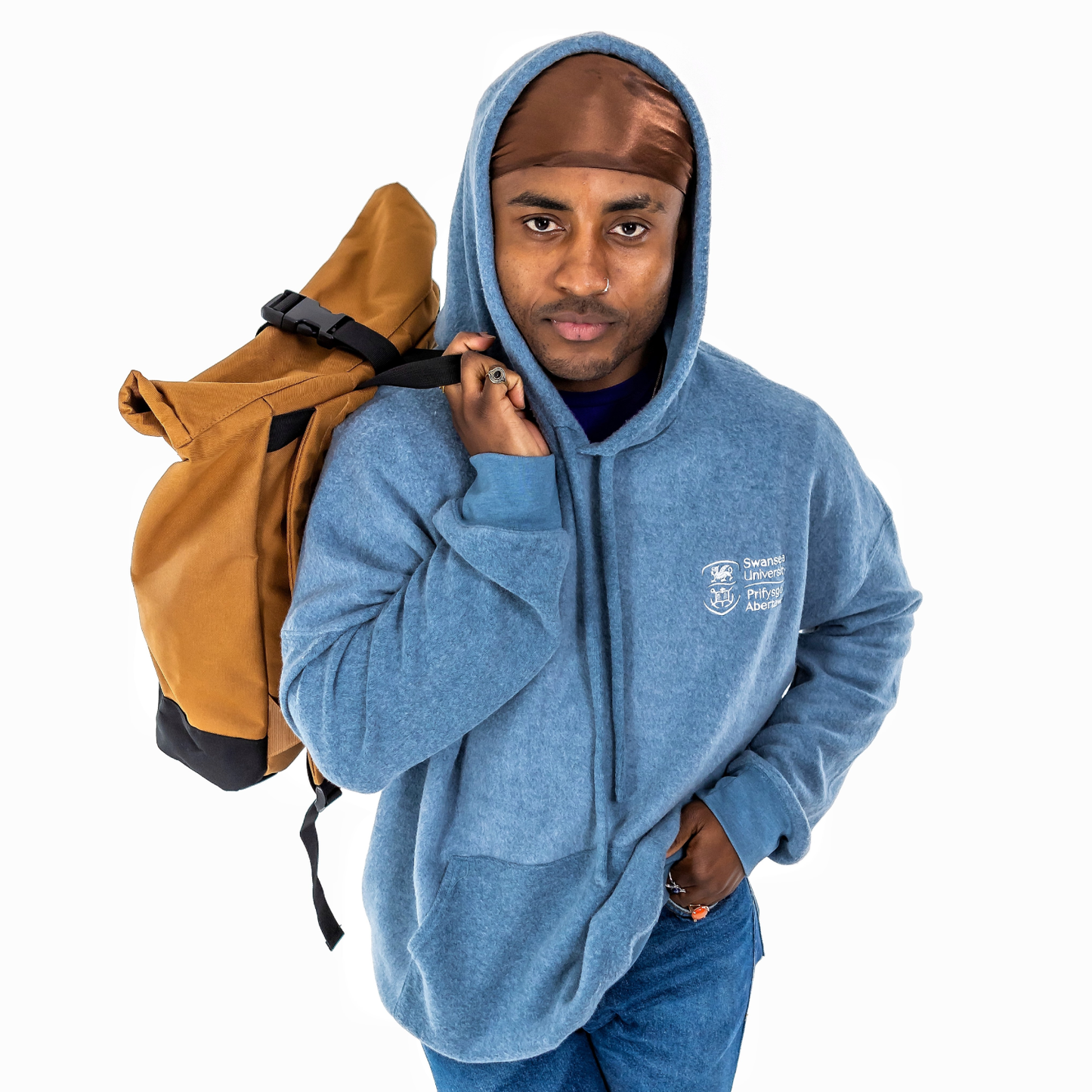 Swansea University Backpack- Roll-Top