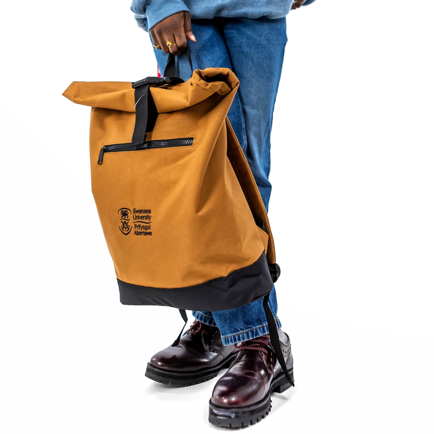 Swansea University Backpack- Roll-Top