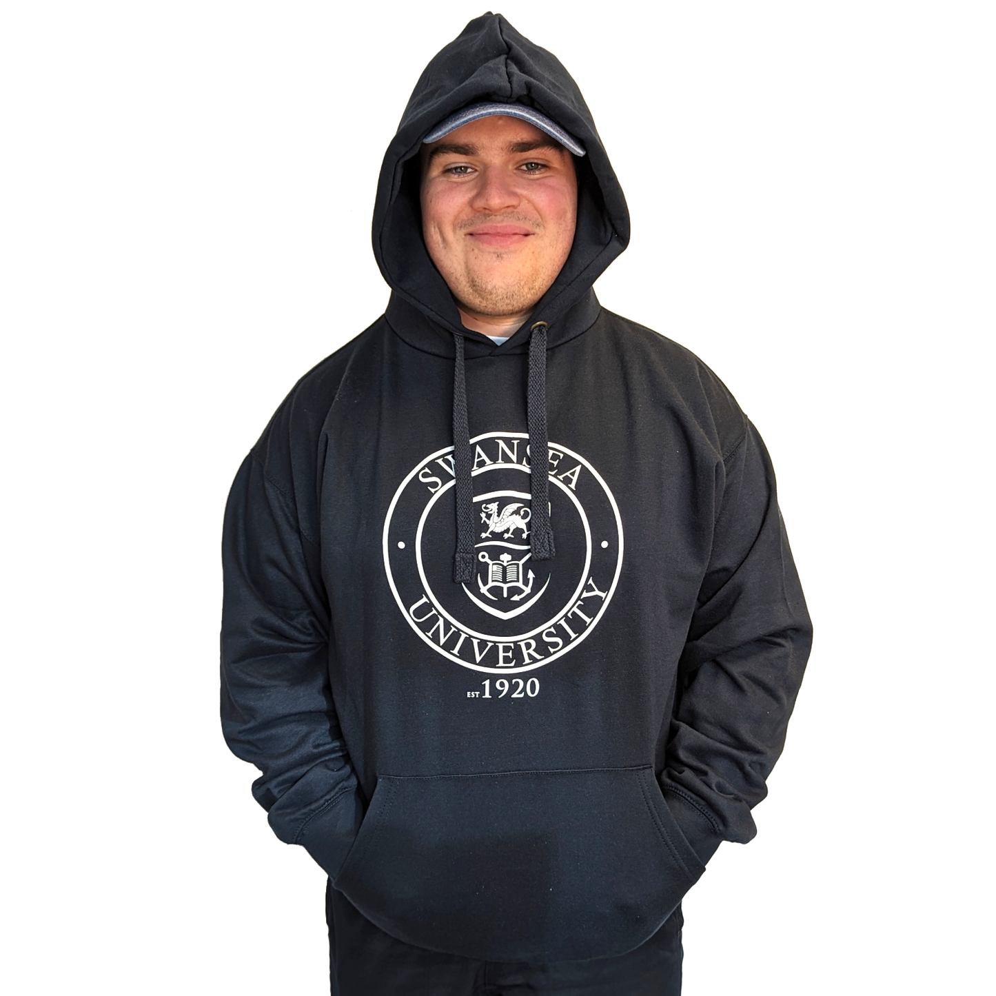 SALE - Swansea University Hoodie - 1920 Roundel