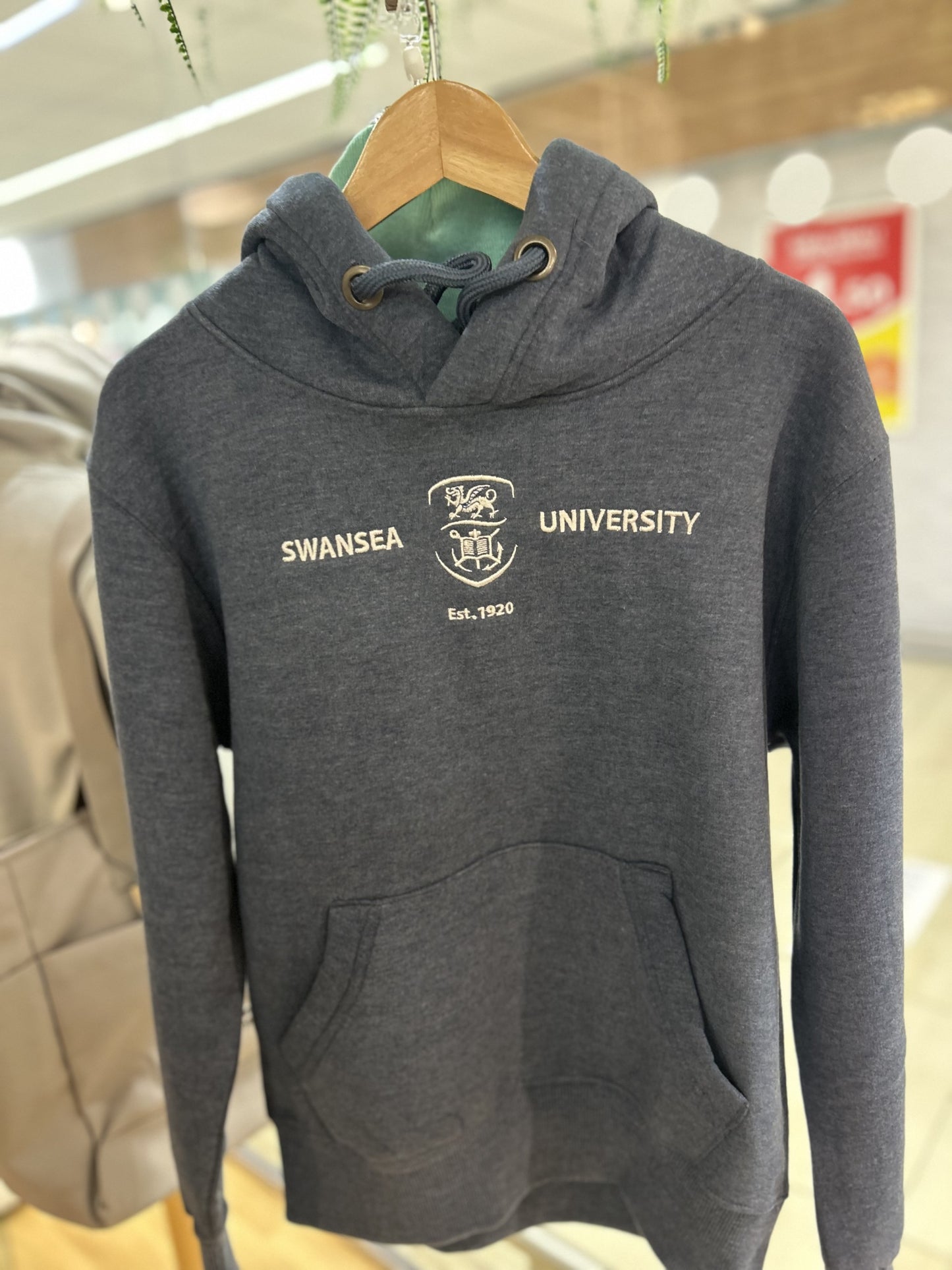 Swansea University Hoodie- Embroidered Crest
