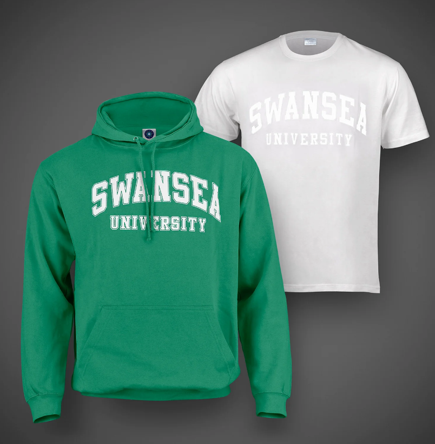 Swansea University Hoodie Twin Pack - Classic Curved