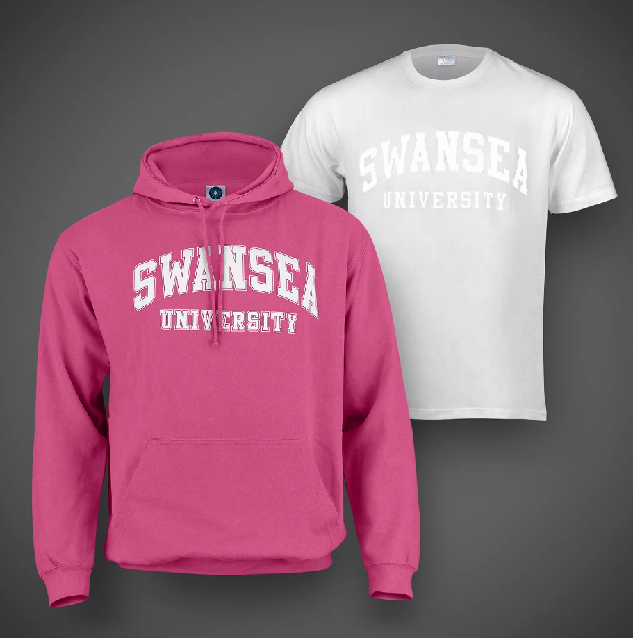 Swansea University Hoodie Twin Pack - Classic Curved