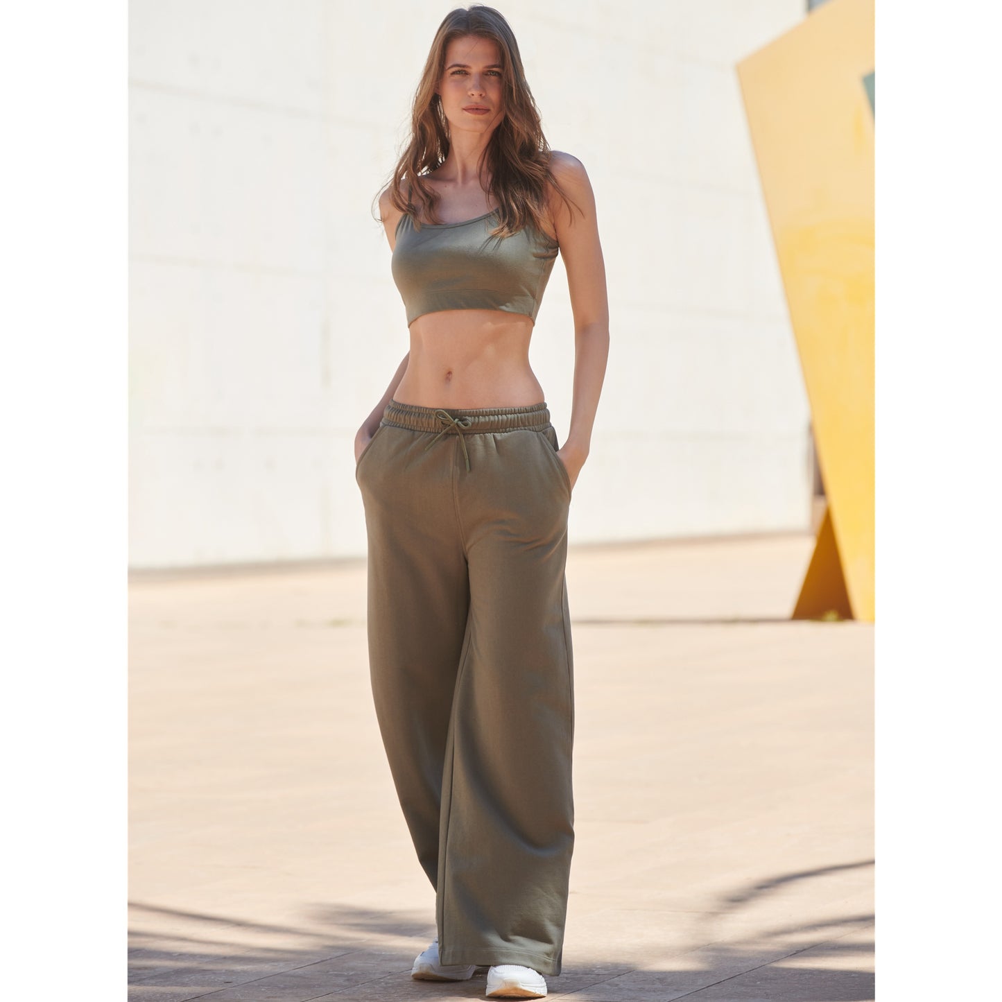 Swansea Uni Sustainable Wide Leg Joggers