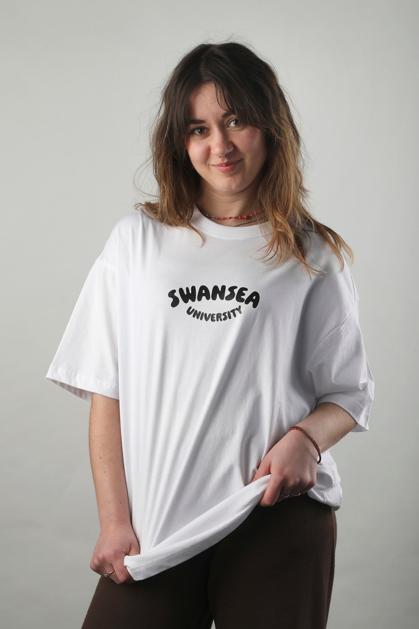 SALE-Swansea University Tee - Oversized Eco