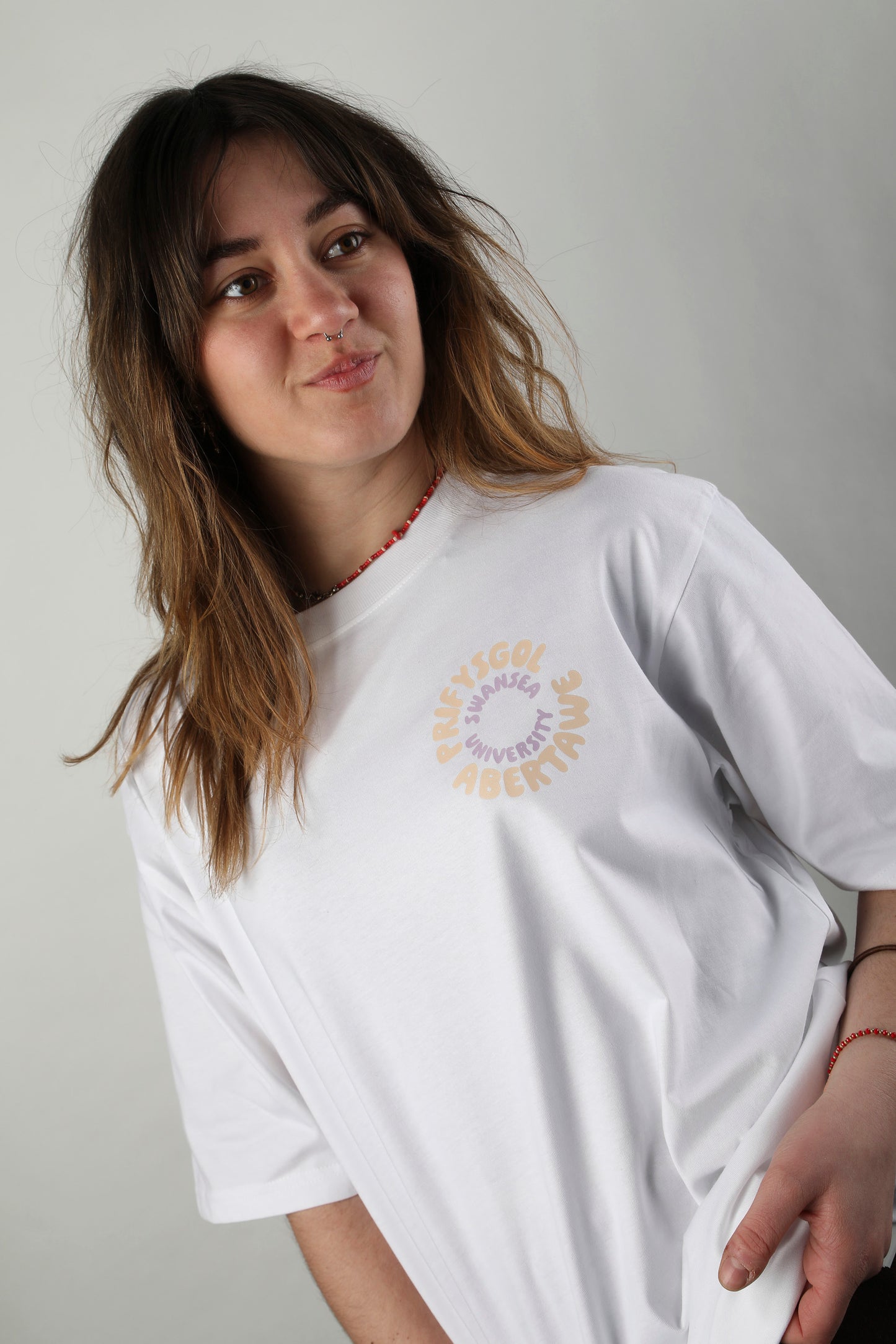 SALE-Swansea University Tee - Retro Text