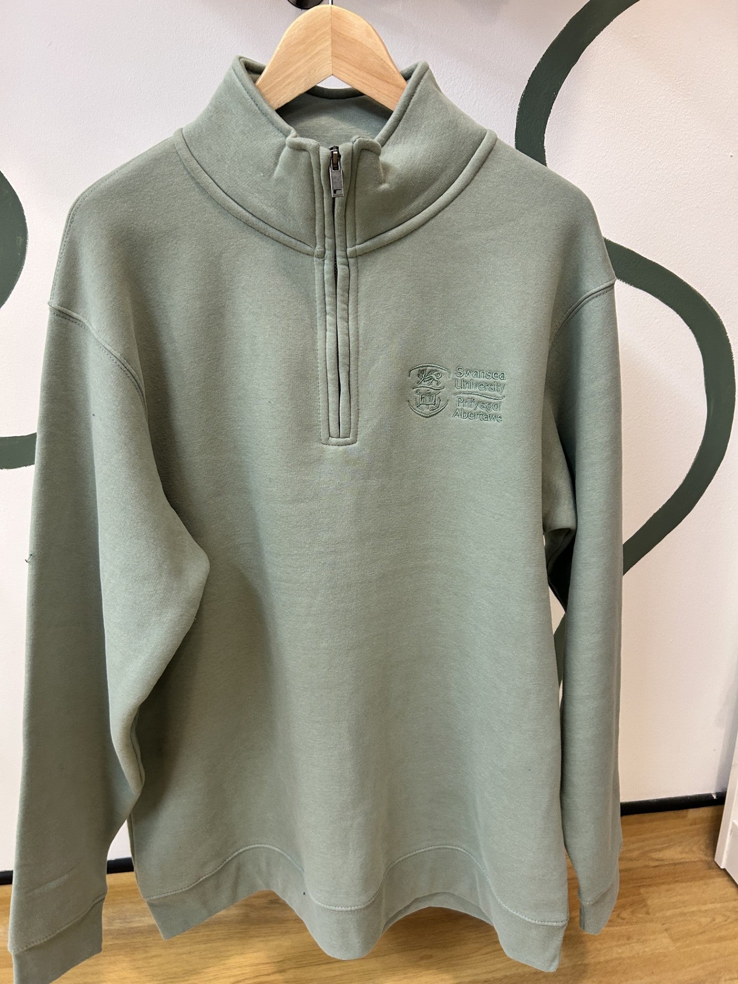 Swansea Uni Premium Quarter Zip Sweatshirt