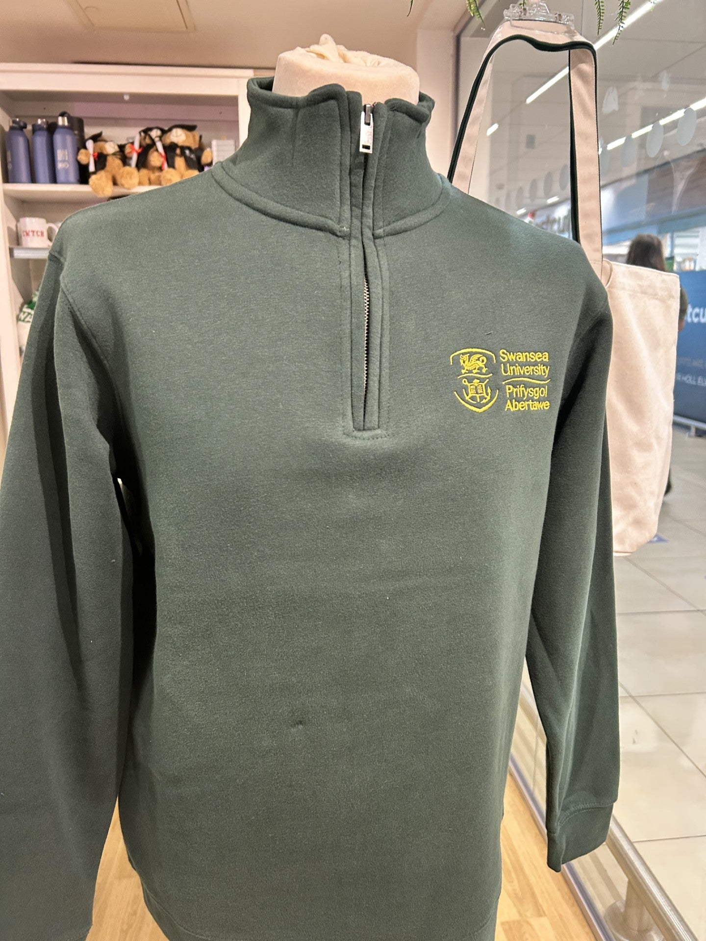 Swansea University Sweatshirt - Premium 1/4 Zip