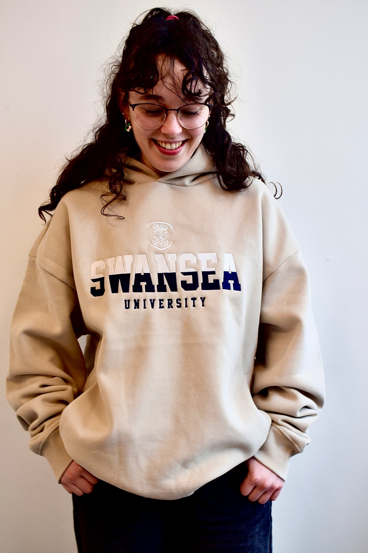 Swansea University Oversized Hoodie.