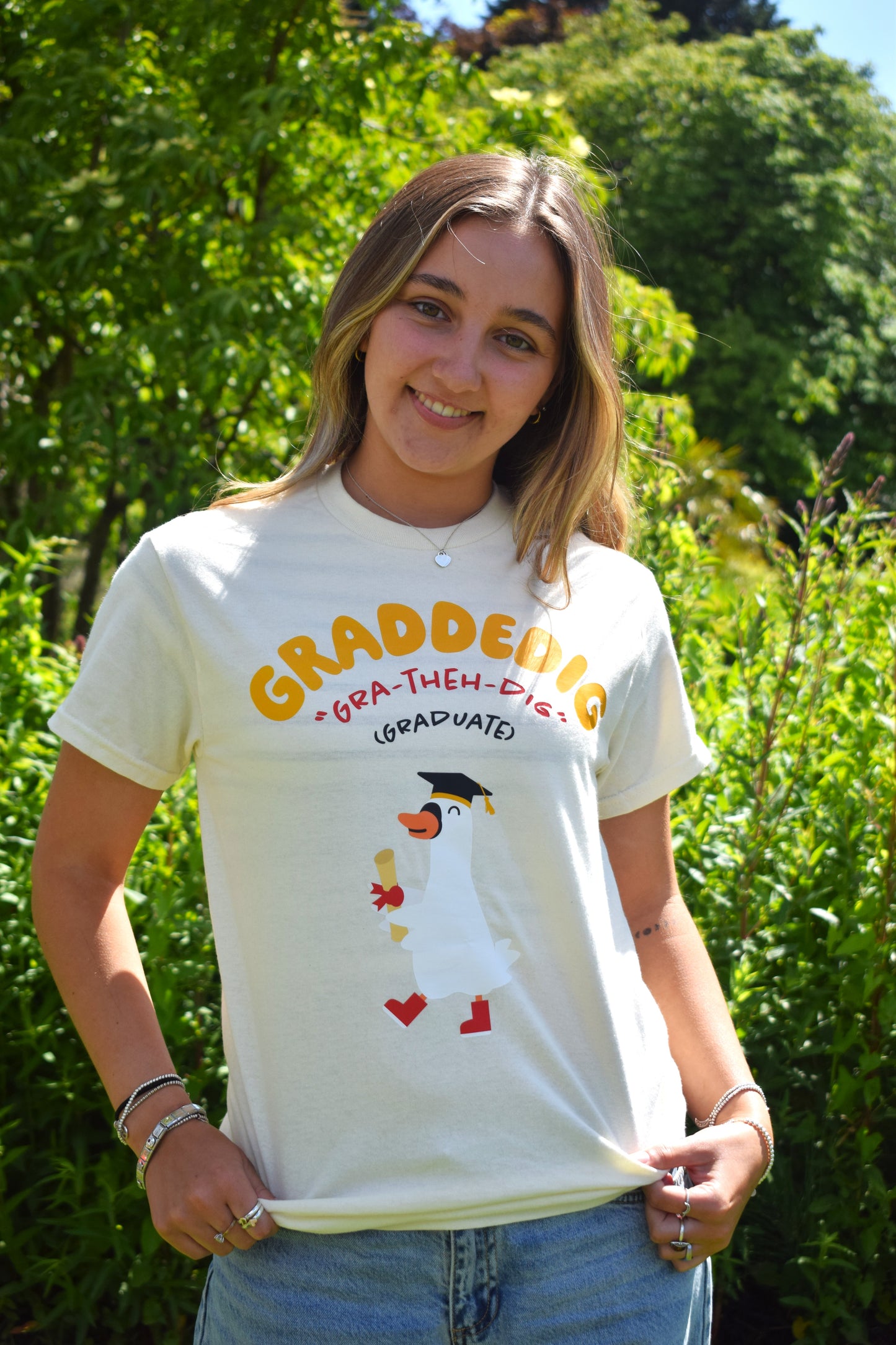 Swansea University Graduation Swan T-Shirt