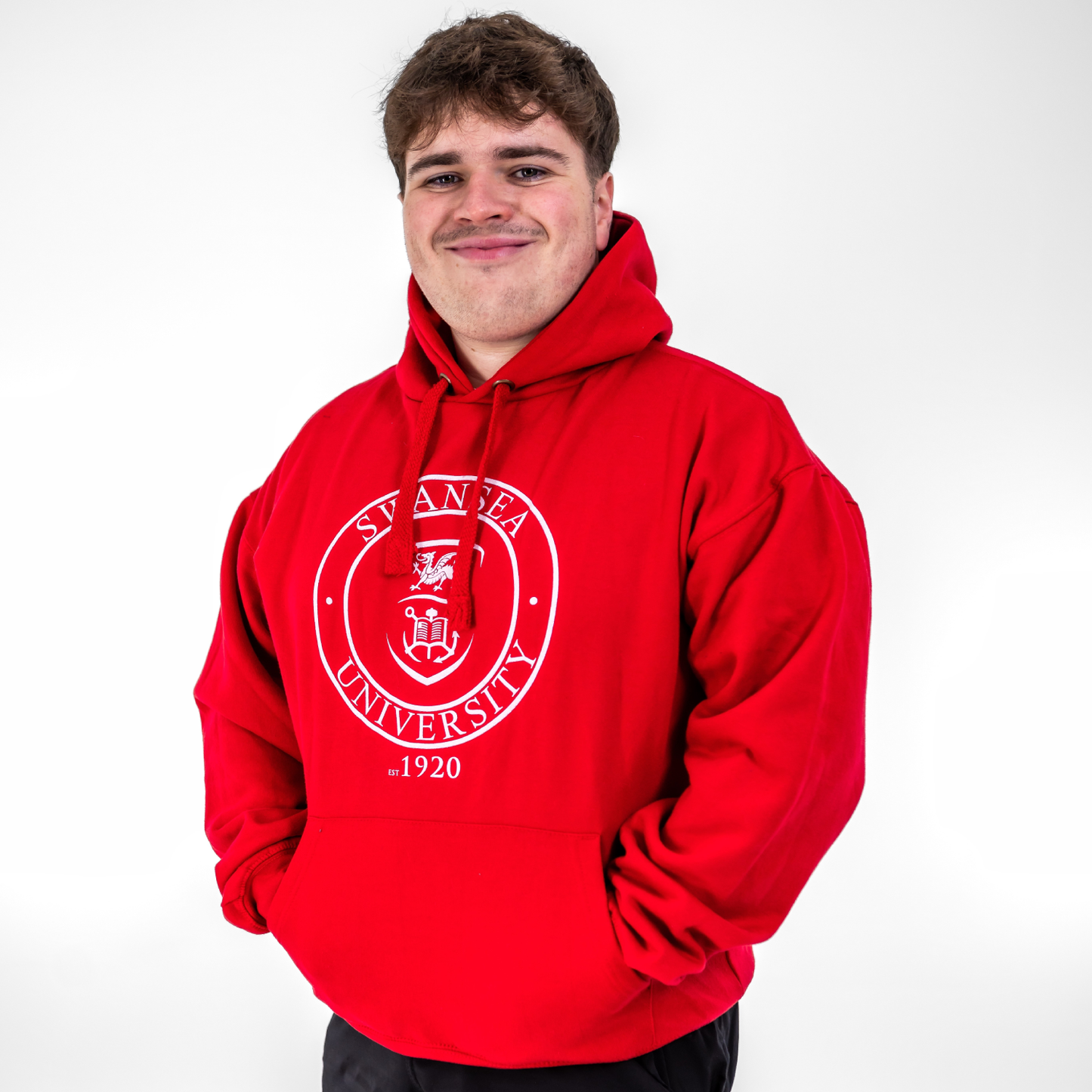 SALE - Swansea University Hoodie - 1920 Roundel