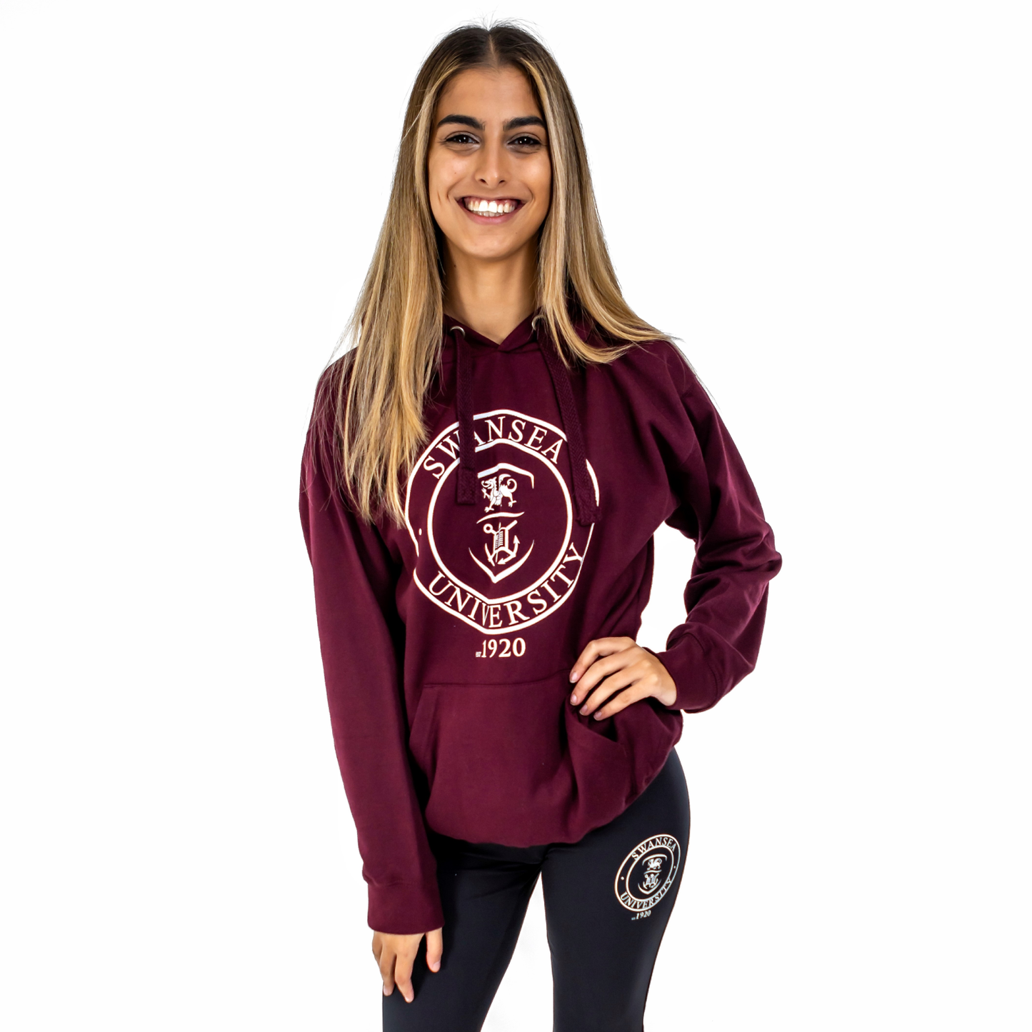 SALE - Swansea University Hoodie - 1920 Roundel