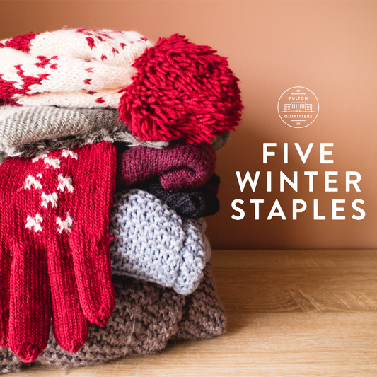Five staple items for your winter wardrobe