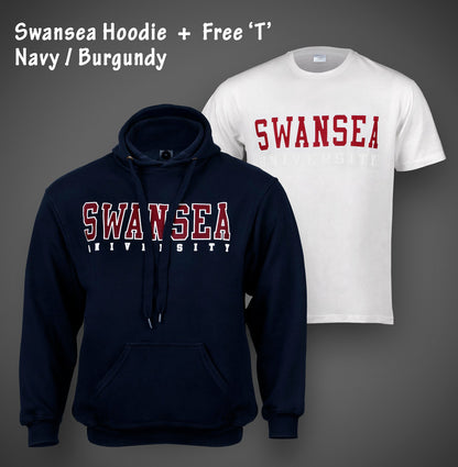 Swansea University Hoodie Twin Pack - Classic