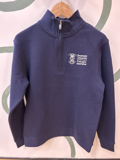 Swansea University Sweatshirt - Premium 1/4 Zip
