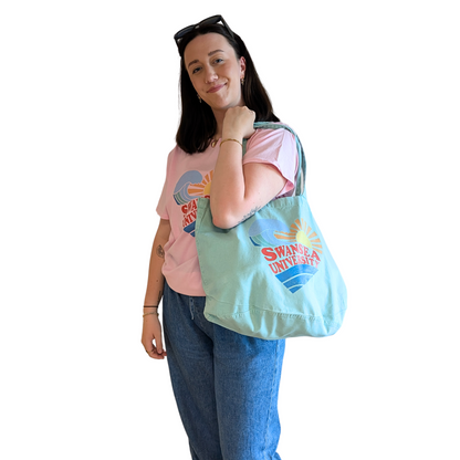 Swansea University Bag - Sunny Shopper Tote