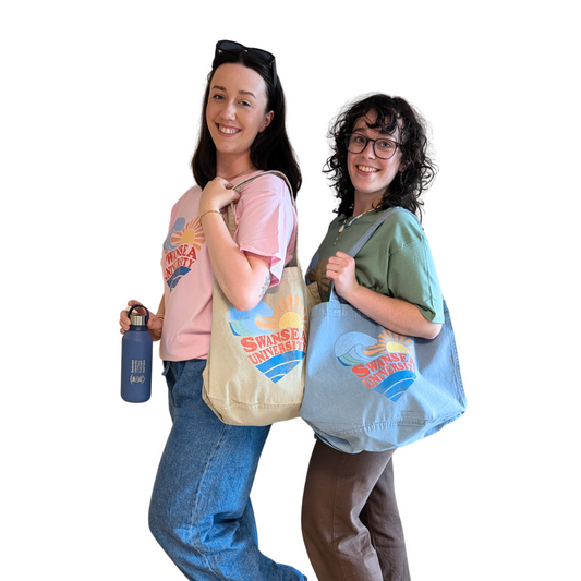 Swansea University Bag - Sunny Shopper Tote