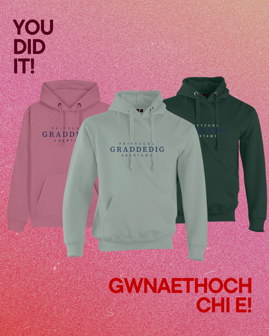 Prifysgol Abertawe Hoodie Graddedig
