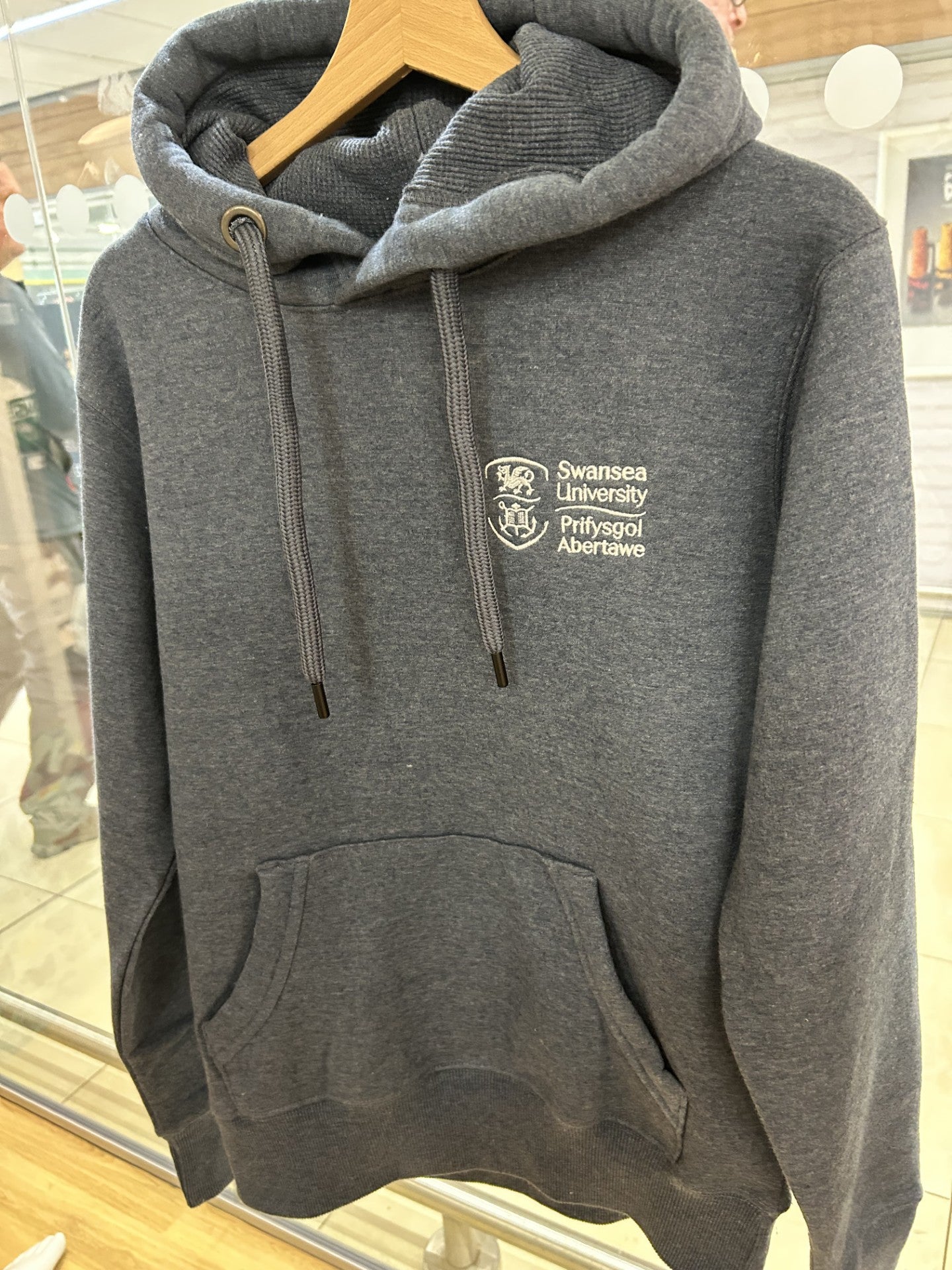 Swansea University Hoodie - Embroidered Crest Logo