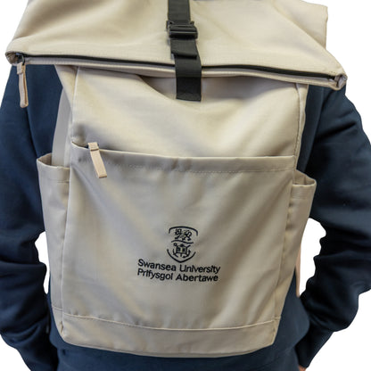 Swansea University Backpack- Roll-Top