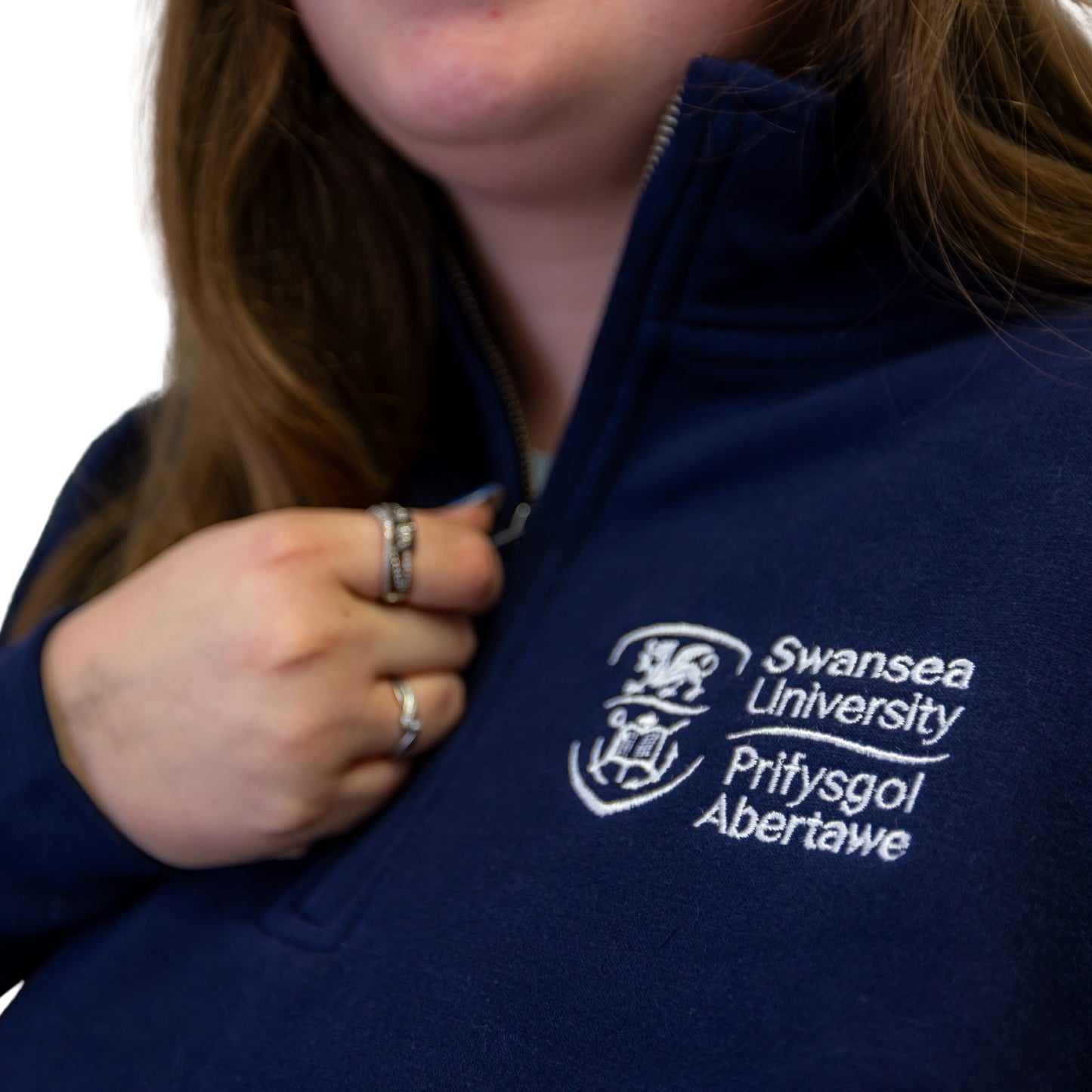 Swansea University Sweatshirt - Premium 1/4 Zip