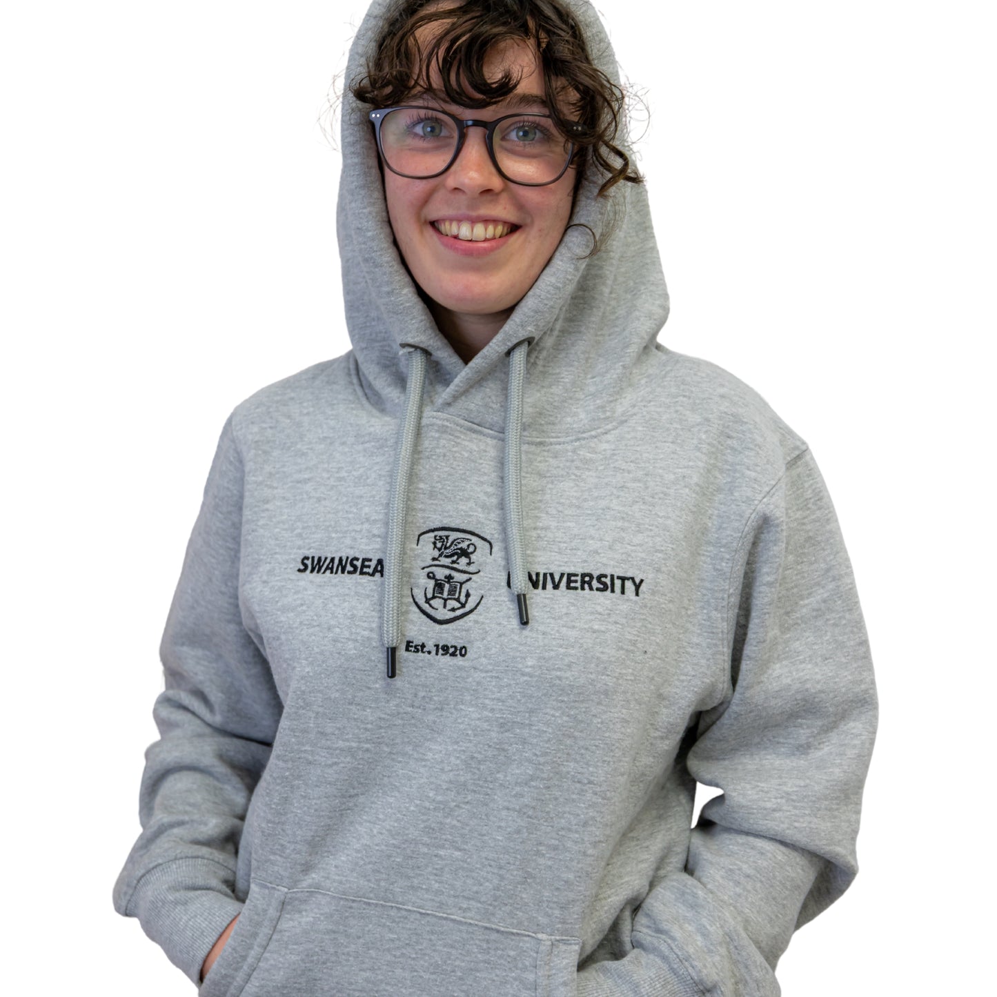 Swansea University Hoodie- Embroidered Crest