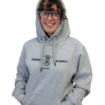 Swansea University Hoodie- Embroidered Crest