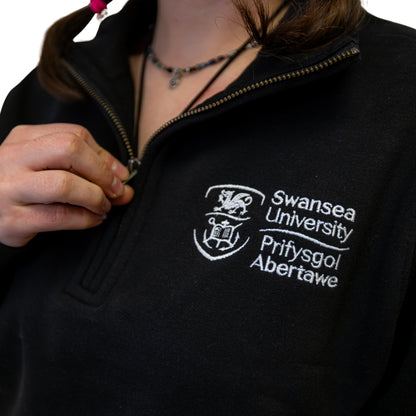 Swansea University Sweatshirt - Premium 1/4 Zip