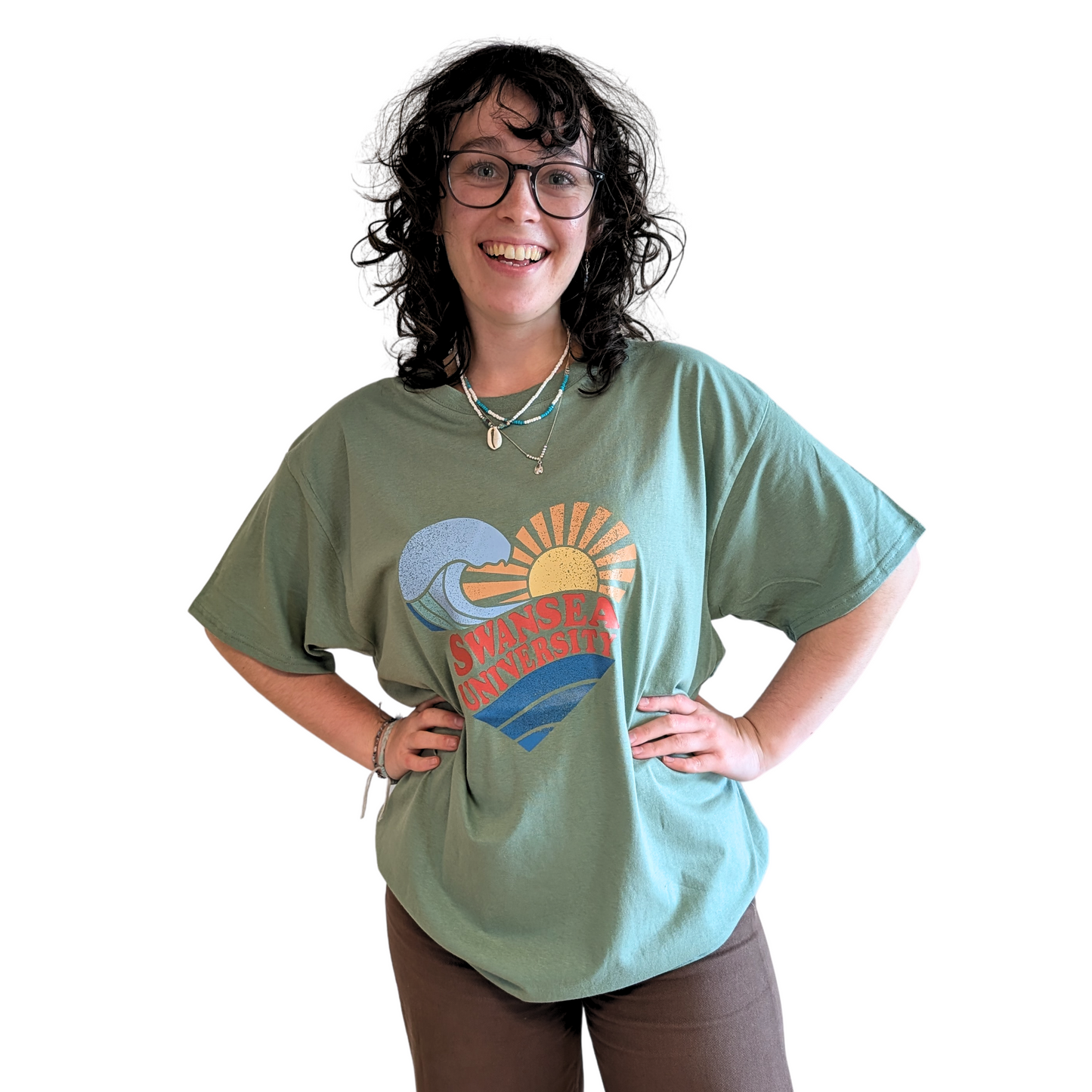 Swansea University Tee - Sunny Swansea