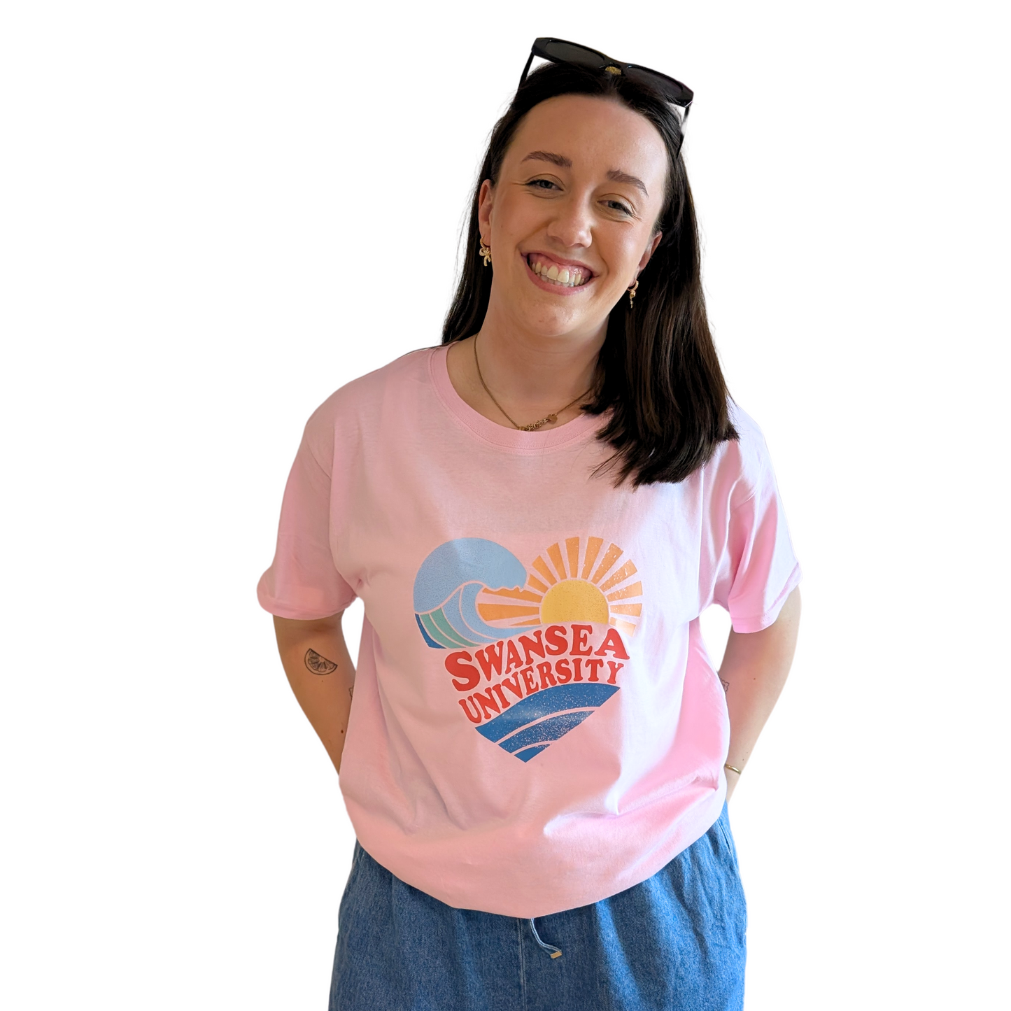 Swansea University Tee - Sunny Swansea