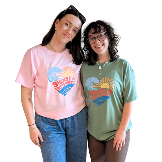 Swansea University Tee - Sunny Swansea