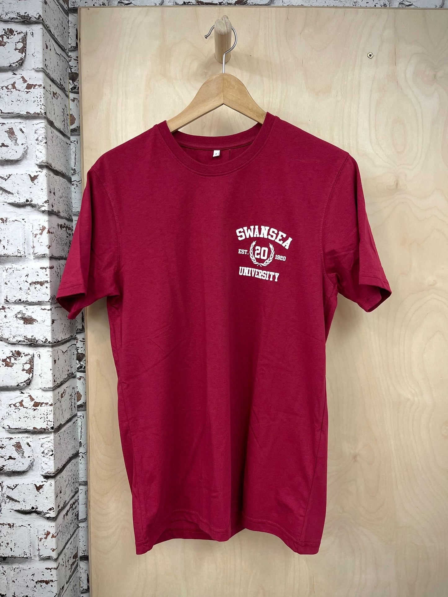 SALE - Swansea University T-Shirt - 1920 Small Laurel
