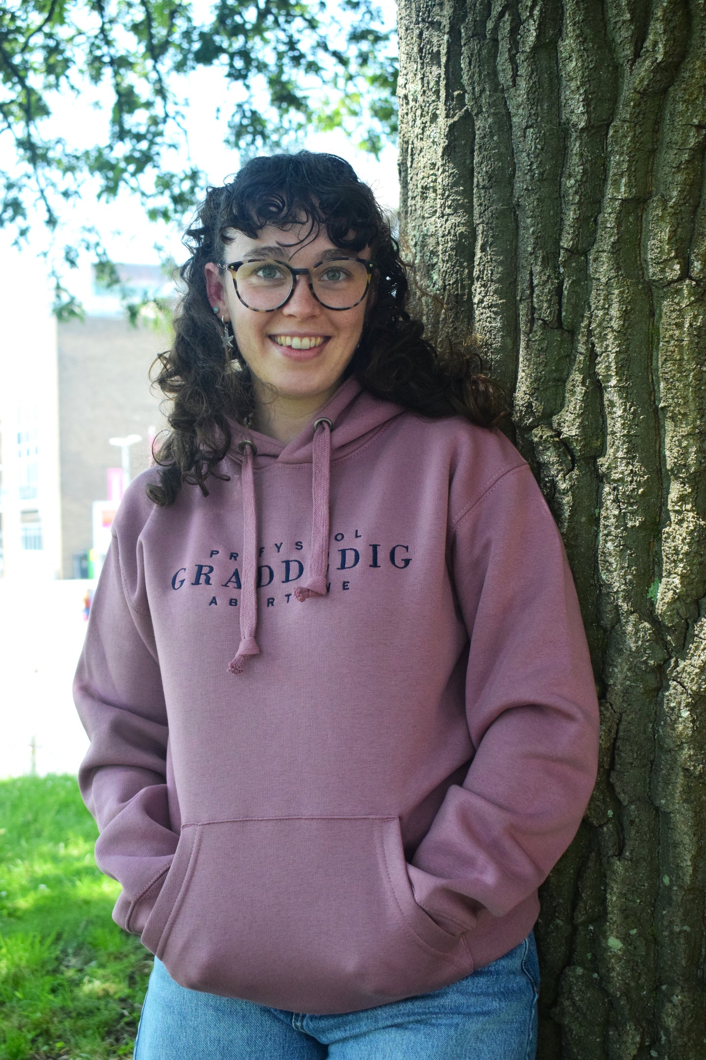 Prifysgol Abertawe Hoodie Graddedig