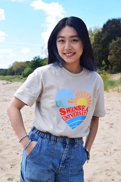 Swansea University Tee - Sunny Swansea