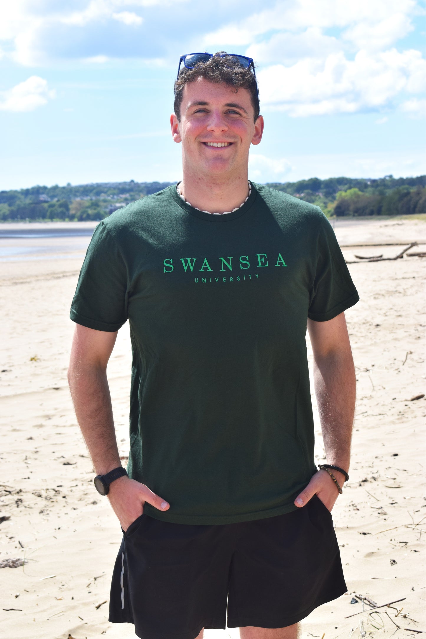 Swansea University Embroidered tee