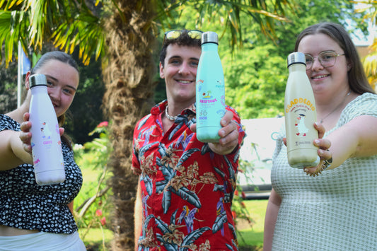 Swansea University Swan Water Bottle
