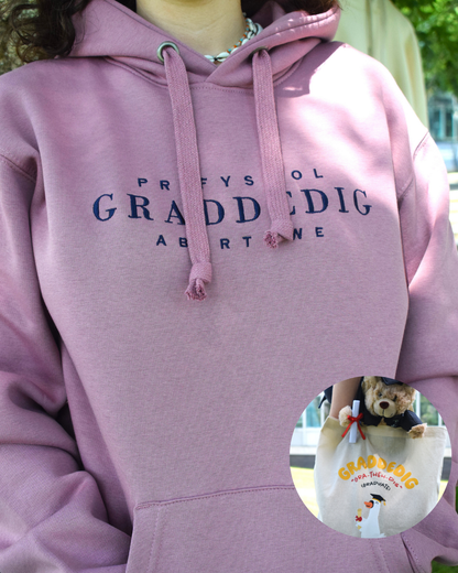 Prifysgol Abertawe Hoodie Graddedig - Tote - Bear