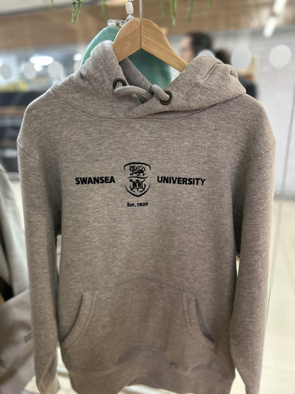 Swansea University Hoodie- Embroidered Crest
