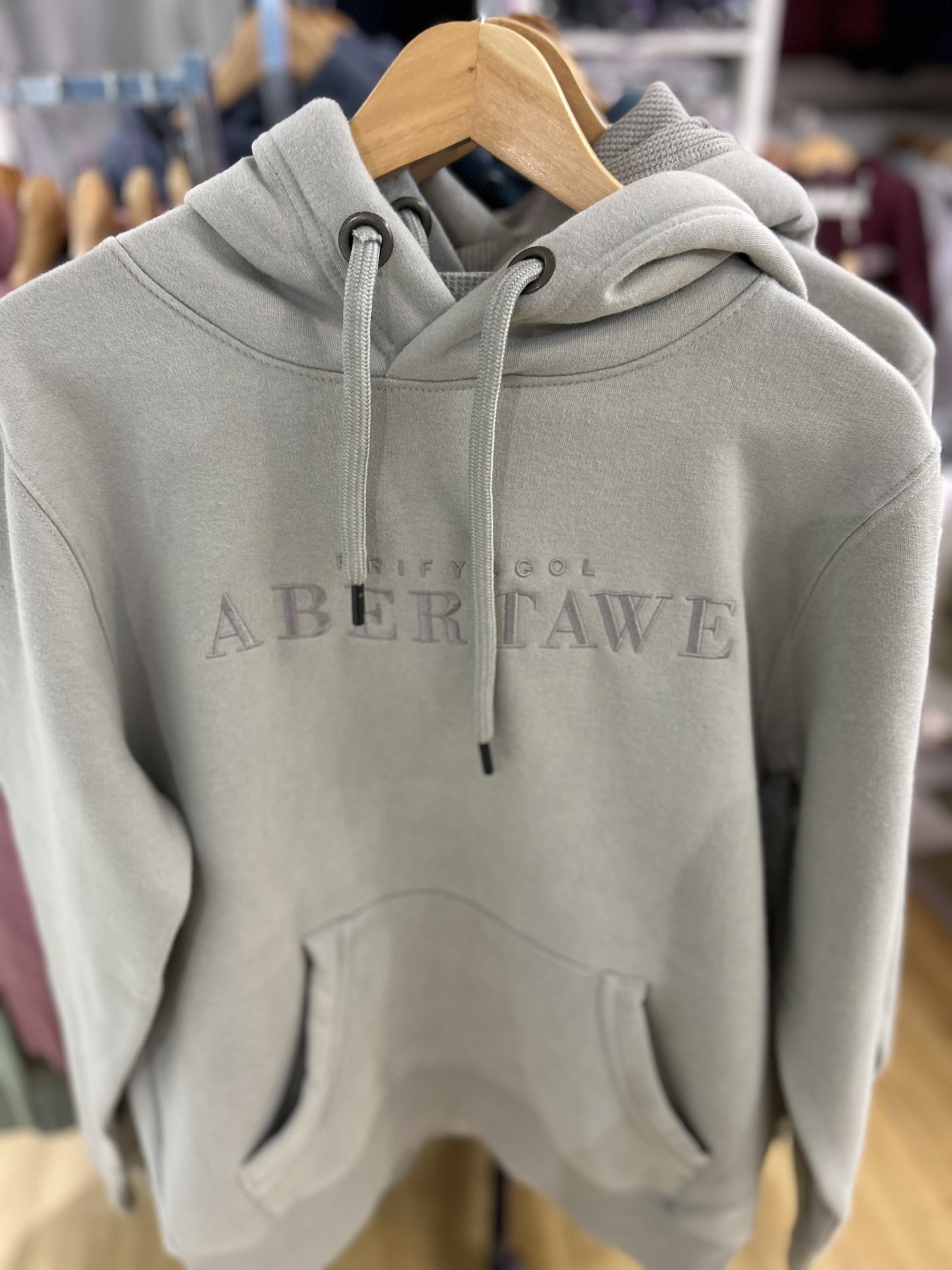 Prifysgol Abertawe Hoodie - Embroidered Logo