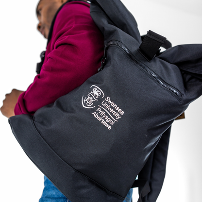 Swansea University Backpack- Recycled Roll-Top