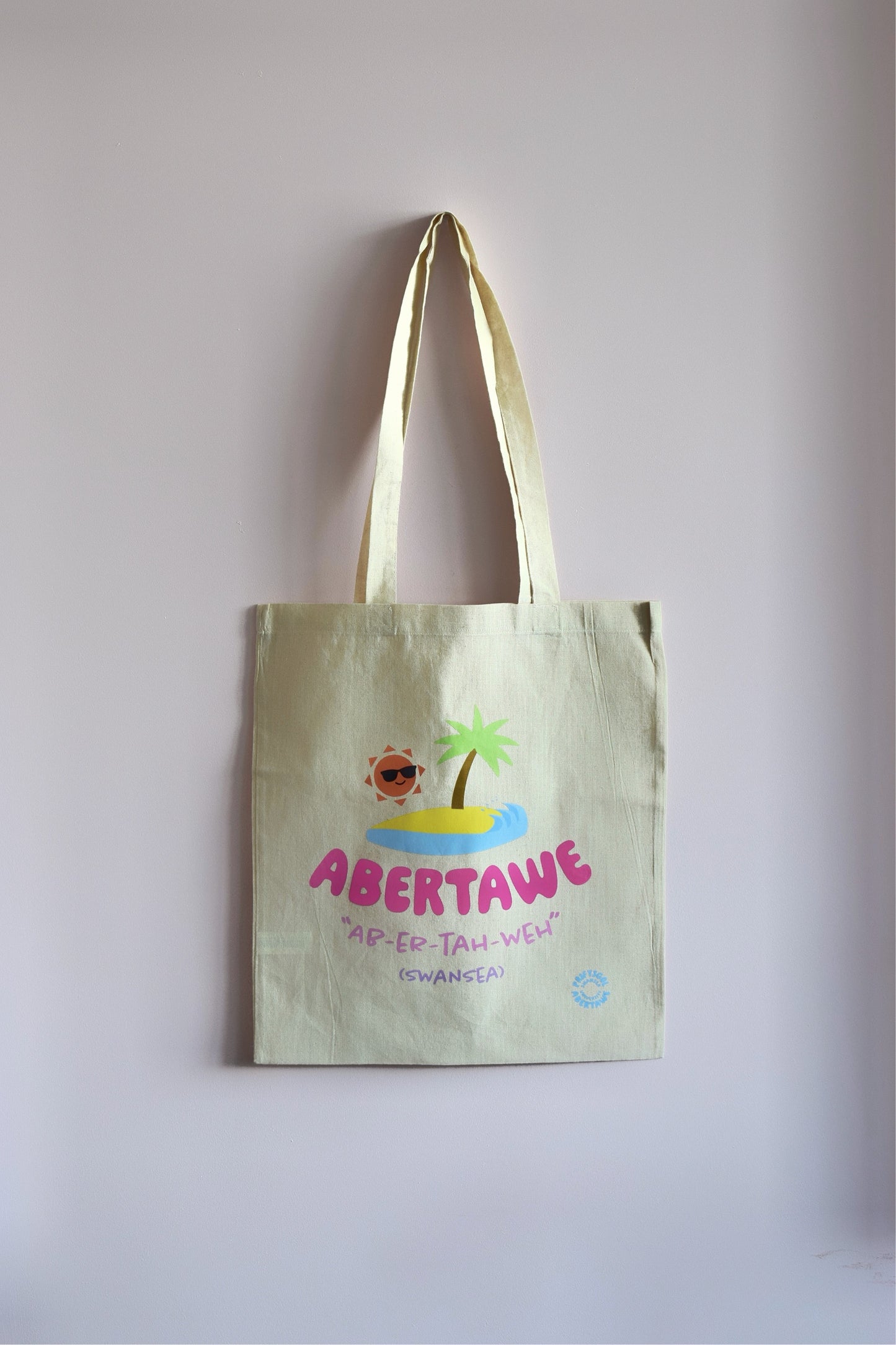 Swansea University Swan Design Totebag